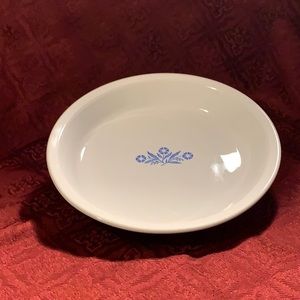 Vintage Corning Ware BLUE CORNFLOWER Pie Baking Dish Plate Pan P-309. Pristine